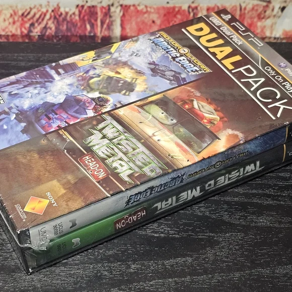 PSP Dual Pack - Twisted Metal/MotorStorm -Sealed